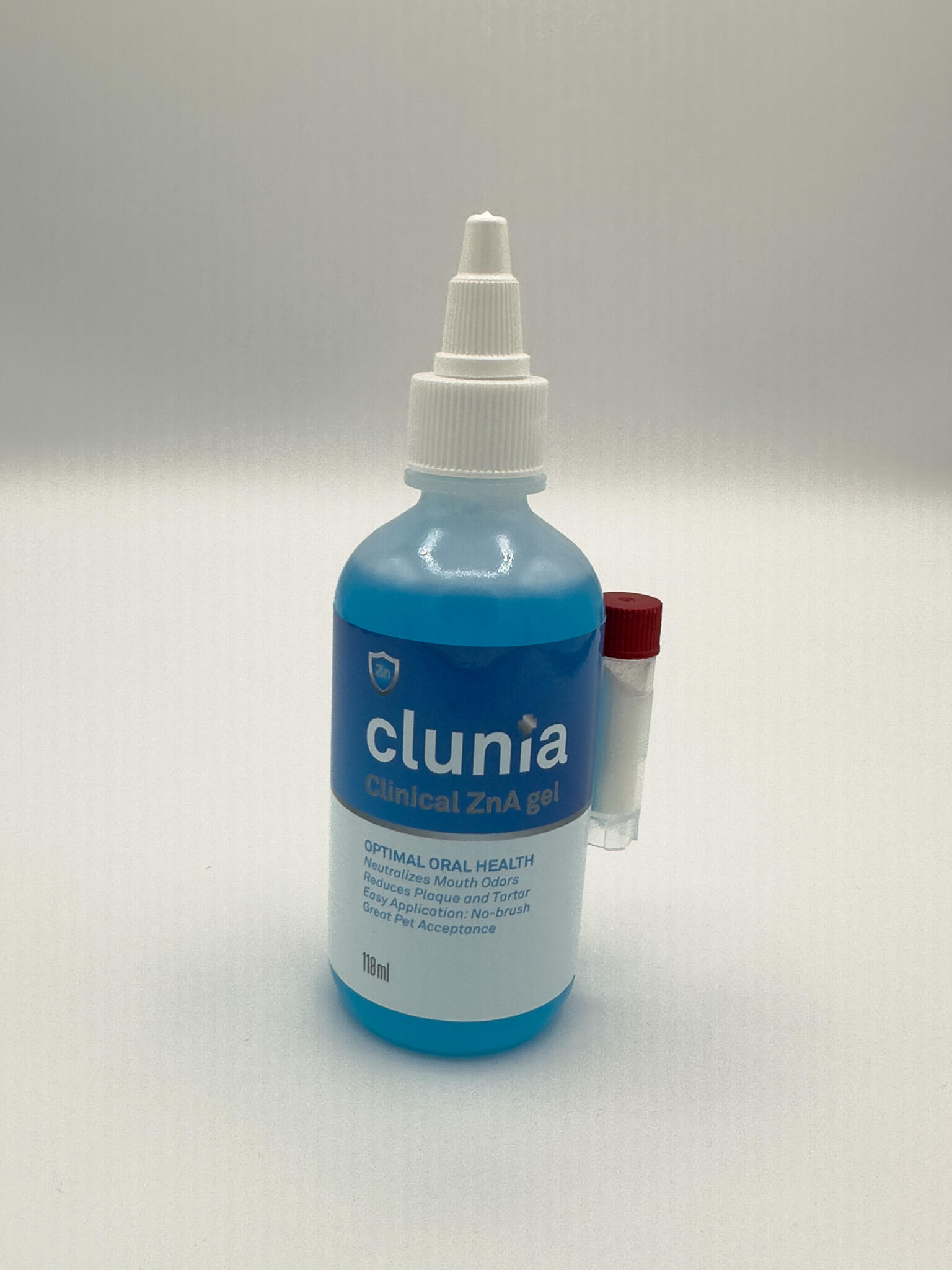 Gel Oral Muco-Adhésif CLUNIA® Zn-A Clinical Gel  per animaux. 2/7