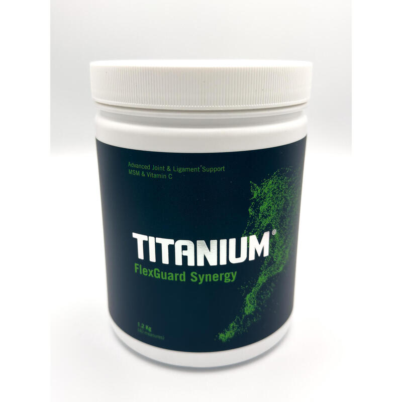 Suplemento articular TITANIUM® FlexGuard Synergy 1,2kg, retrasa envejecimiento
