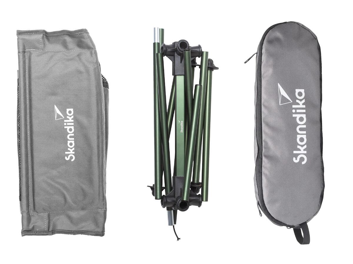 Lot de 2 Chaises de camping Compact - Pliable - Poids Max. 150 kg – 1,4 kg 7/8