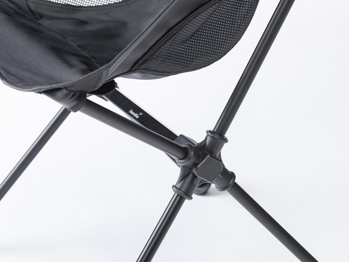 Set van 2 x Campingstoel Compact - opvouwbaar, stabiel, licht, gepolsterd 7/8