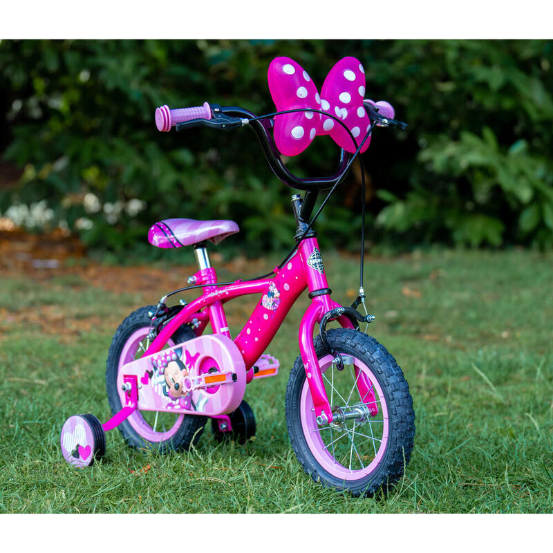 Disney Minnie Mouse Meisjesfiets voor kinderen van 3-5 jaar. 12 Inch