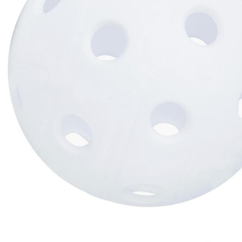 Pelota Hockey/Floorball Ø70mm Con Agujeros Blanco