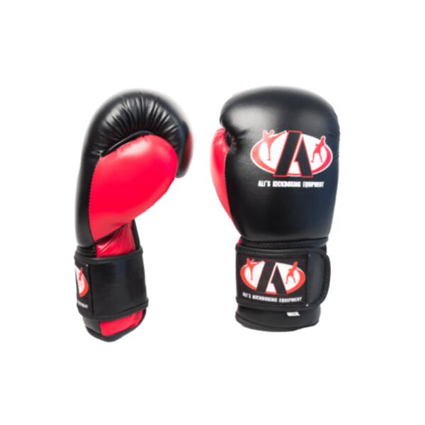 Ali's-BT GO-Gants de boxe-Noir/Rouge 4/5