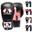 Gants de boxe Ali's-BT GO-Noir/Rose