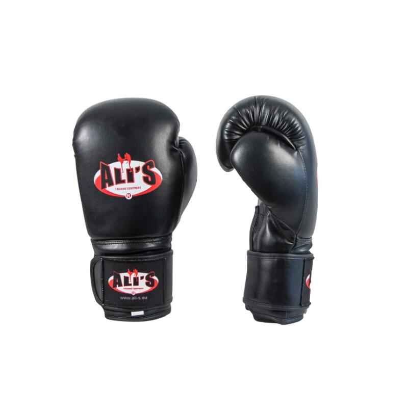 Ali's-BT GO-Gants de boxe-Noir 4/5