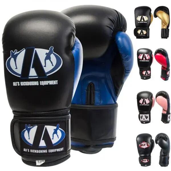 Ali's-BT GO-Boxing Gloves-Black/Blue