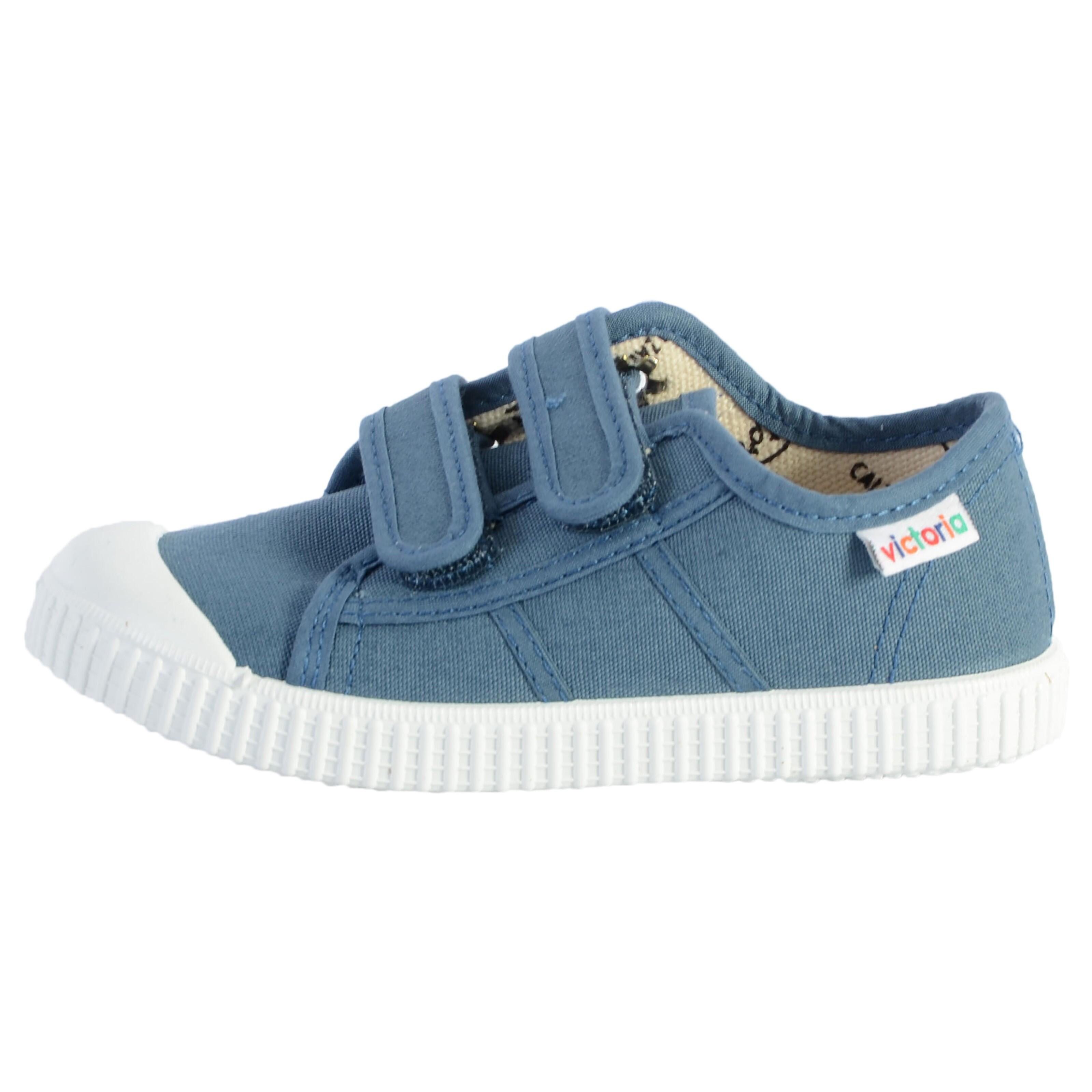 Victoria - Baskets À Scratch Enfant Victoria 1915 Toile - Chaussures De Sport - Bleu - 21 - Decathlon