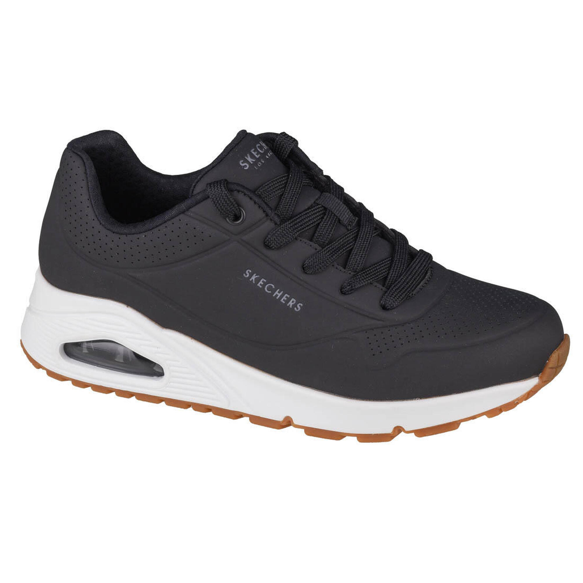 Skechers - Sneakers Pour Femmes Uno-stand On Air - Baskets - Blanc|noir - 38 - Decathlon