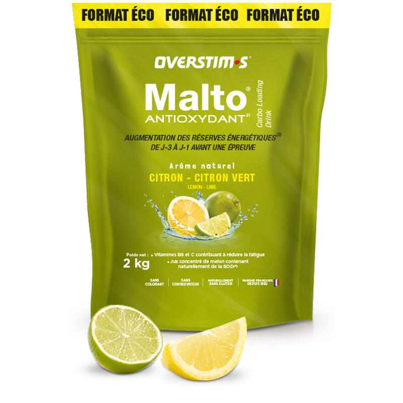 Malto Antioxydant Citron-Citron vert - seau 2kg