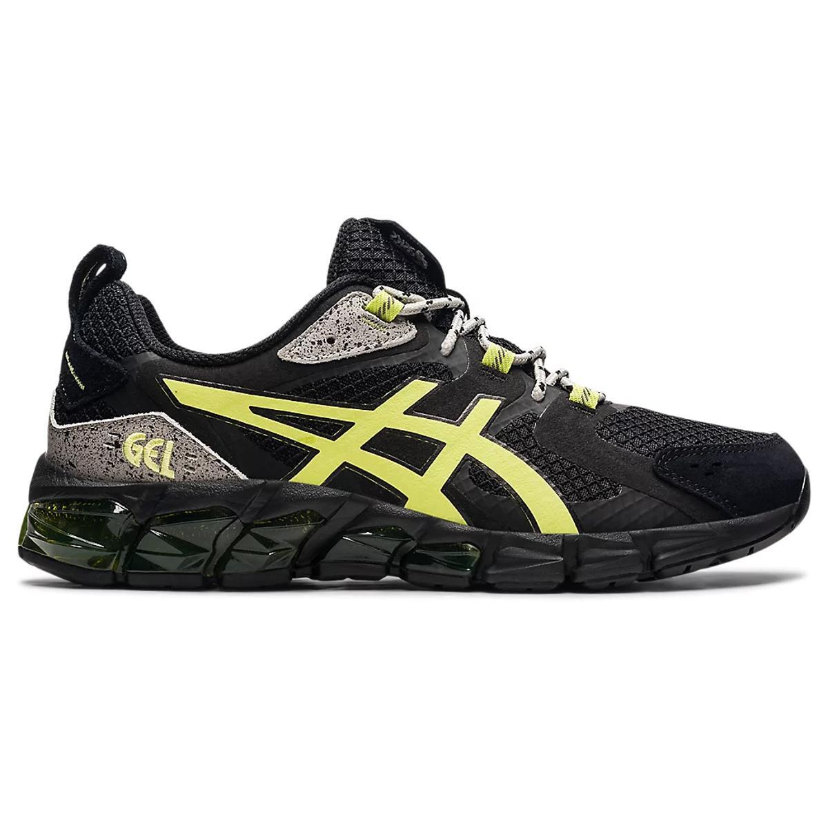 Chaussures running homme - Asics Gel Roadmiles vert foncé / jaune