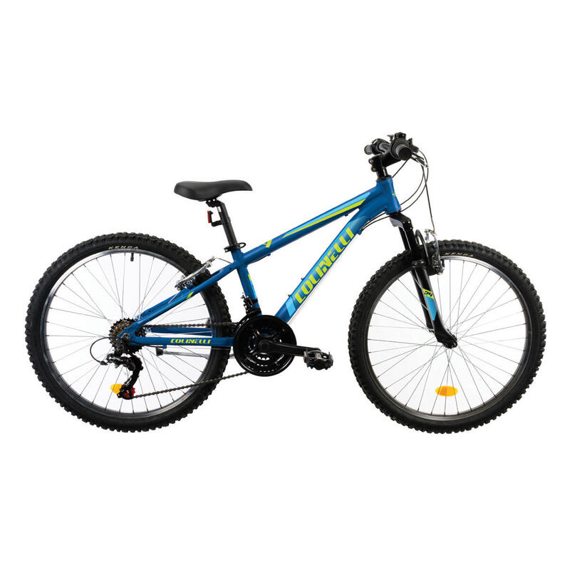 Bicicleta Copii Colinelli COL23, Marimea 300 mm 24 inch  Albastru,18 Viteze,Otel