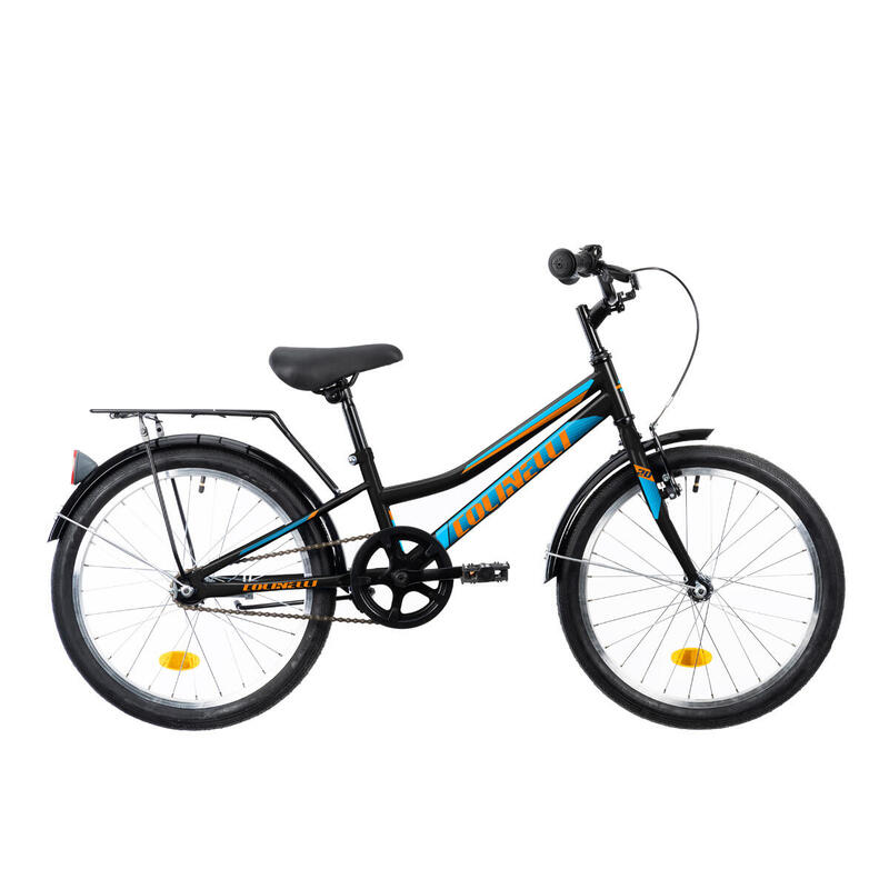 Bicicleta Copii Colinelli COL01, Marimea 230 mm, 20 inch, Negru, 1 Viteze