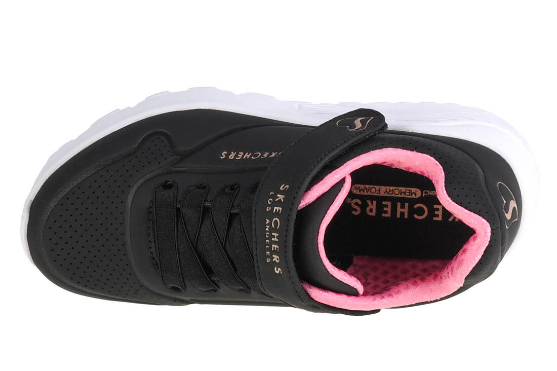 Pantofi Sport Skechers Model Uno Lite Culoare Negru 3/5