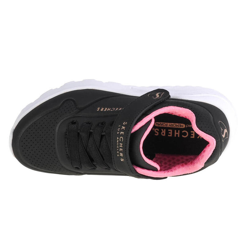 Zapatillas niña Skechers Uno Lite Negro