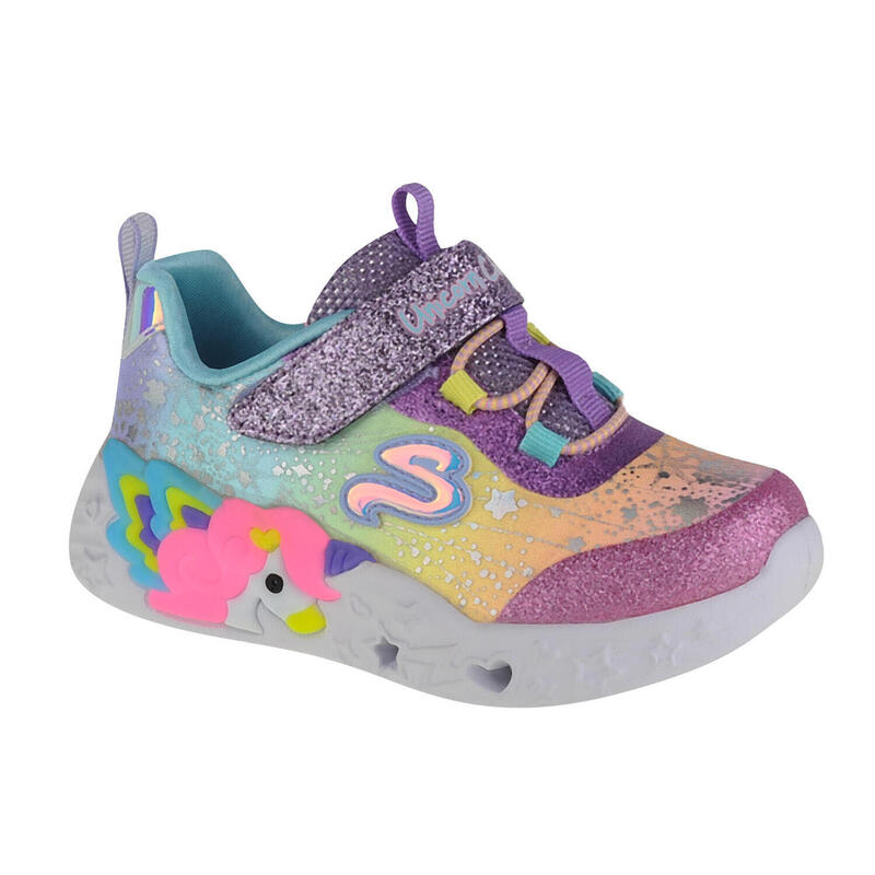 Skechers Baskets Charmer De Licorne - Tw Enfant