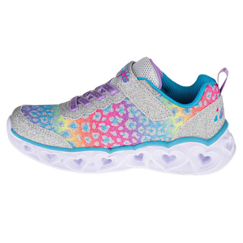 Sapatos de caminhada para raparigas, Skechers Heart Lights Shimmer Sports