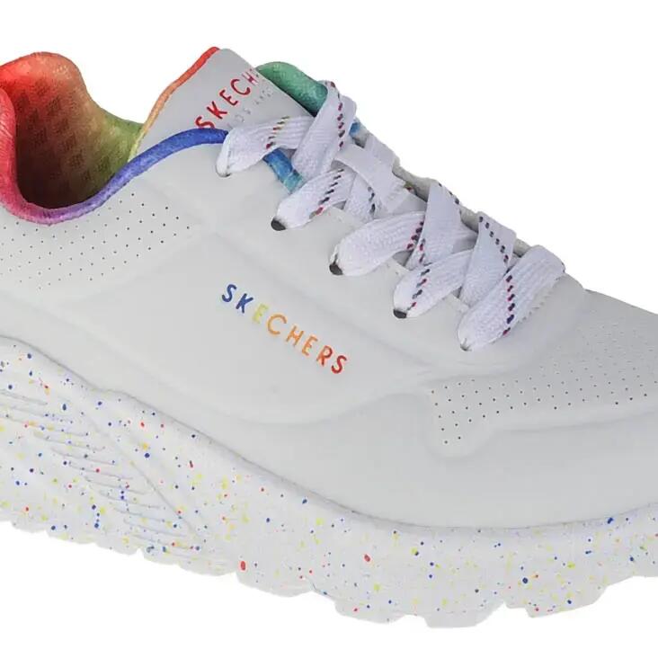 Sneakers for Girl Skechers Uno Lite Rainbow Speckle