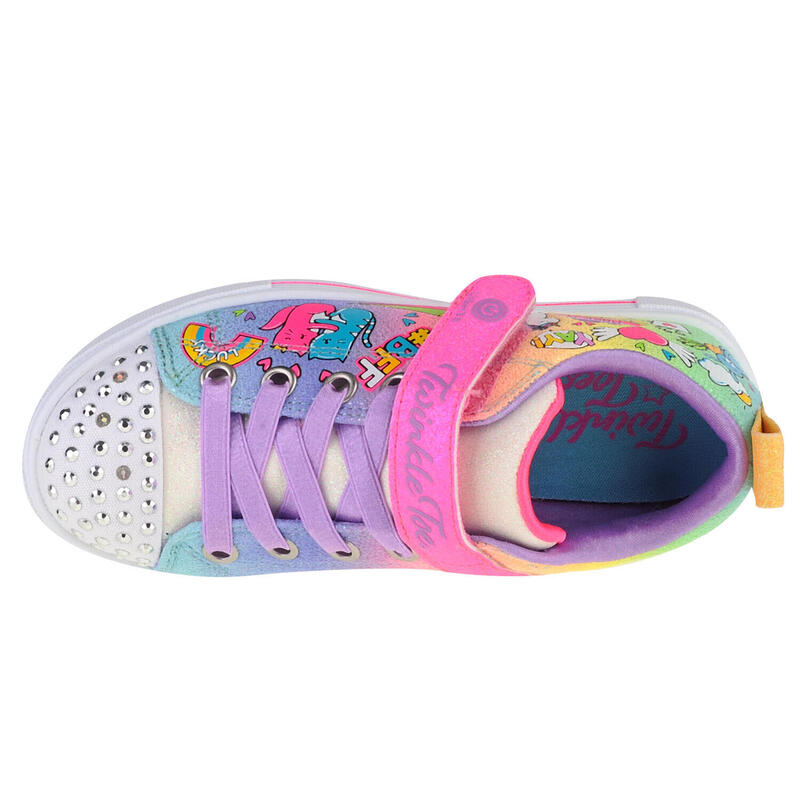 Buty sportowe Sneakersy dziewczęce, Skechers Twinkle Sparks - BFF Magic