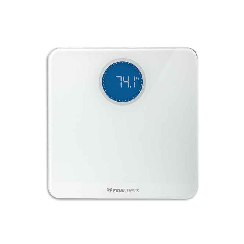 Flow Fitness Bluetooth Smart Waage - Weiß