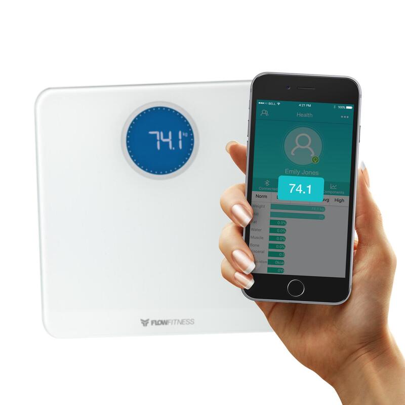 Bluetooth Smart Scale Weegschaal - Wit