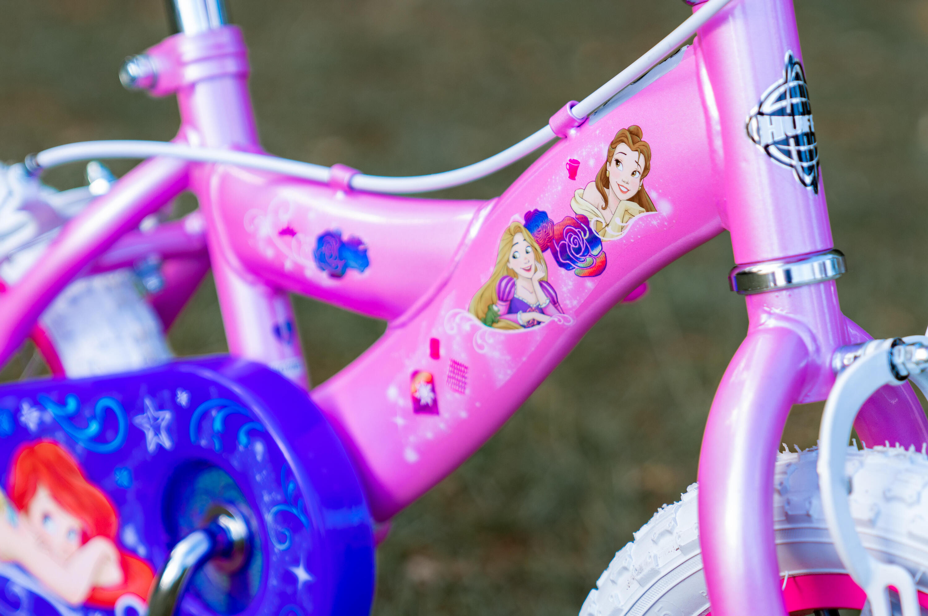 Huffy Disney Princess Girls Bike 12 Inch for 3-5 Years 4/8