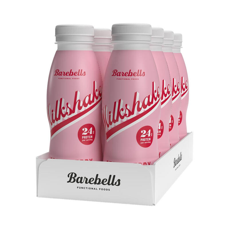Pack de Barebells Milkshake (8X330 ml) | Fraise