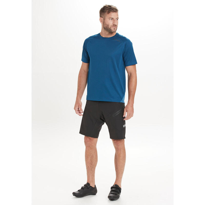 Bikeshorts Jamal M 2 in 1 Biken/Radsport Herren Black Atmungsaktiv ENDURANCE