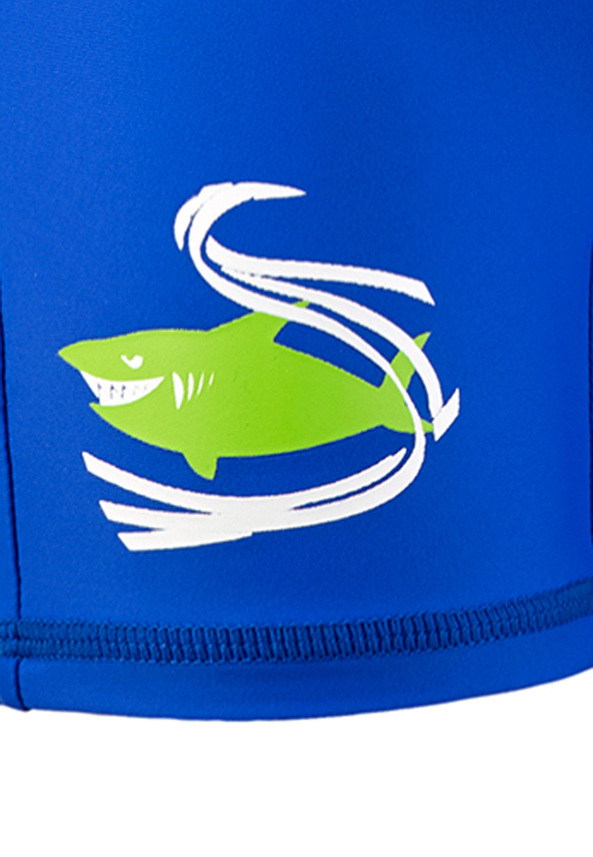 Beco-sealife® Rashguard Costume Bambino Blu, Stelle, Zip, SPF 50+ 5/5