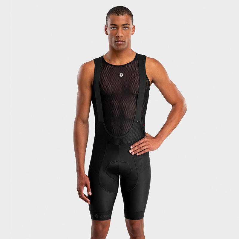 Herren Radsport kurze fahrradträgerhose für SRX Pro Elite SIROKO Schwarz