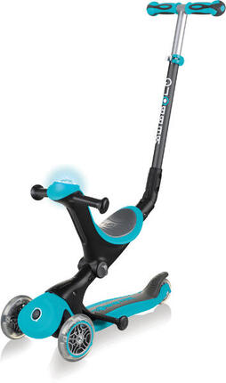 Trottinette draisienne / Tricycle GO UP Deluxe Play Turquoise-Vert
