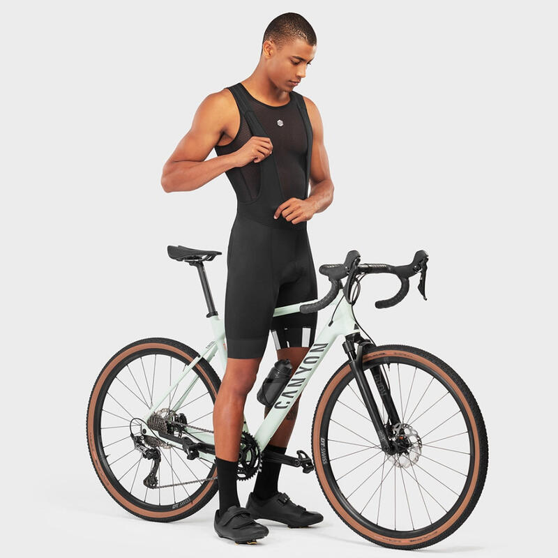 Herren Radsport kurze fahrradträgerhose für Aspen SIROKO Schwarz