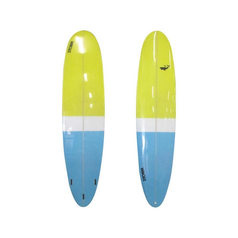 STORM Surfboard Longboard 8'0 Blue Whale Round tail STORM
