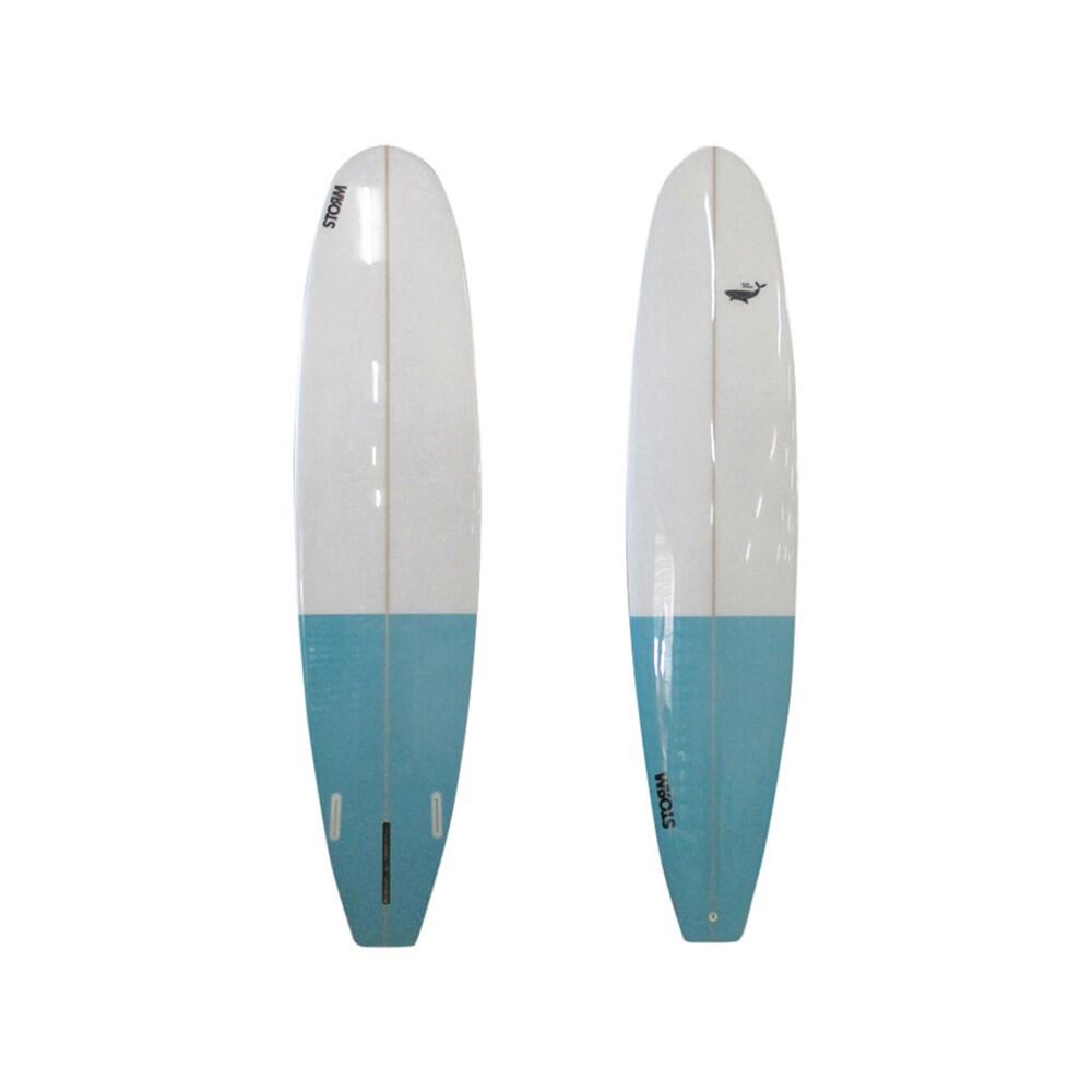 STORM - Prancha de Surf - Longboard - 8'0 - Baleia Azul - Azul / Branco