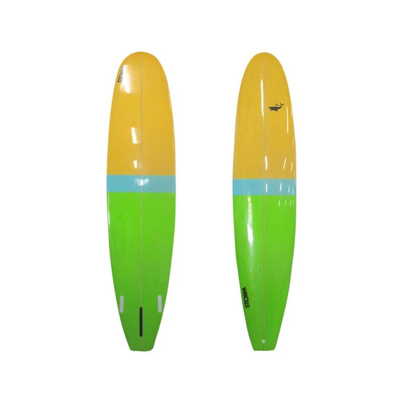 STORM Surfboard - Longboard - 9'0 - Beluga - Blue Whale