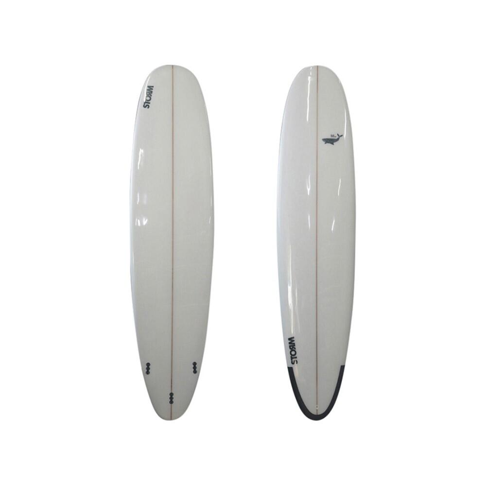 STORM STORM - Prancha de Surf - Longboard - 8'0 - Baleia Azul - Branco