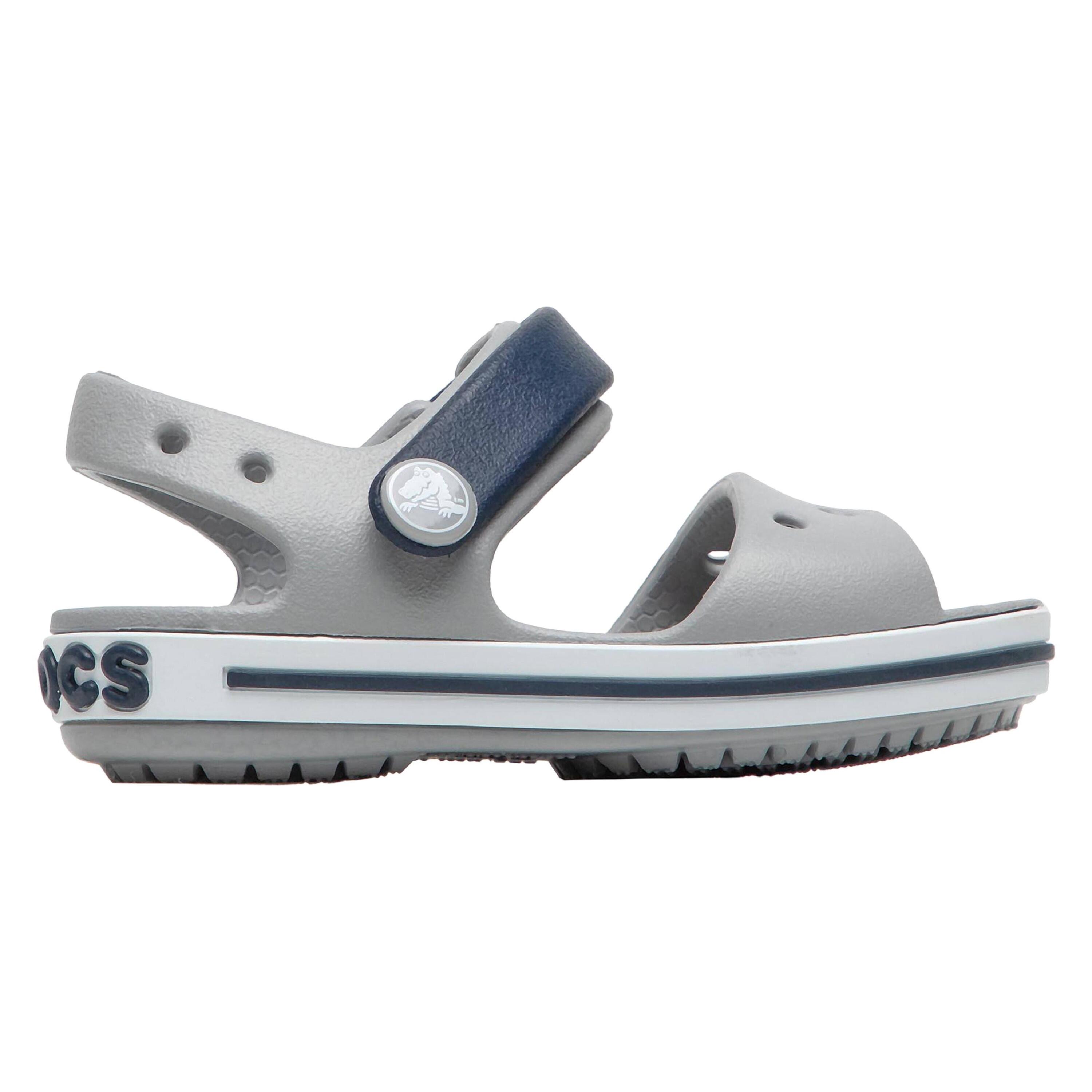 Sandalias Crocs Crosband para niños - gris, Croslite™ 2/7