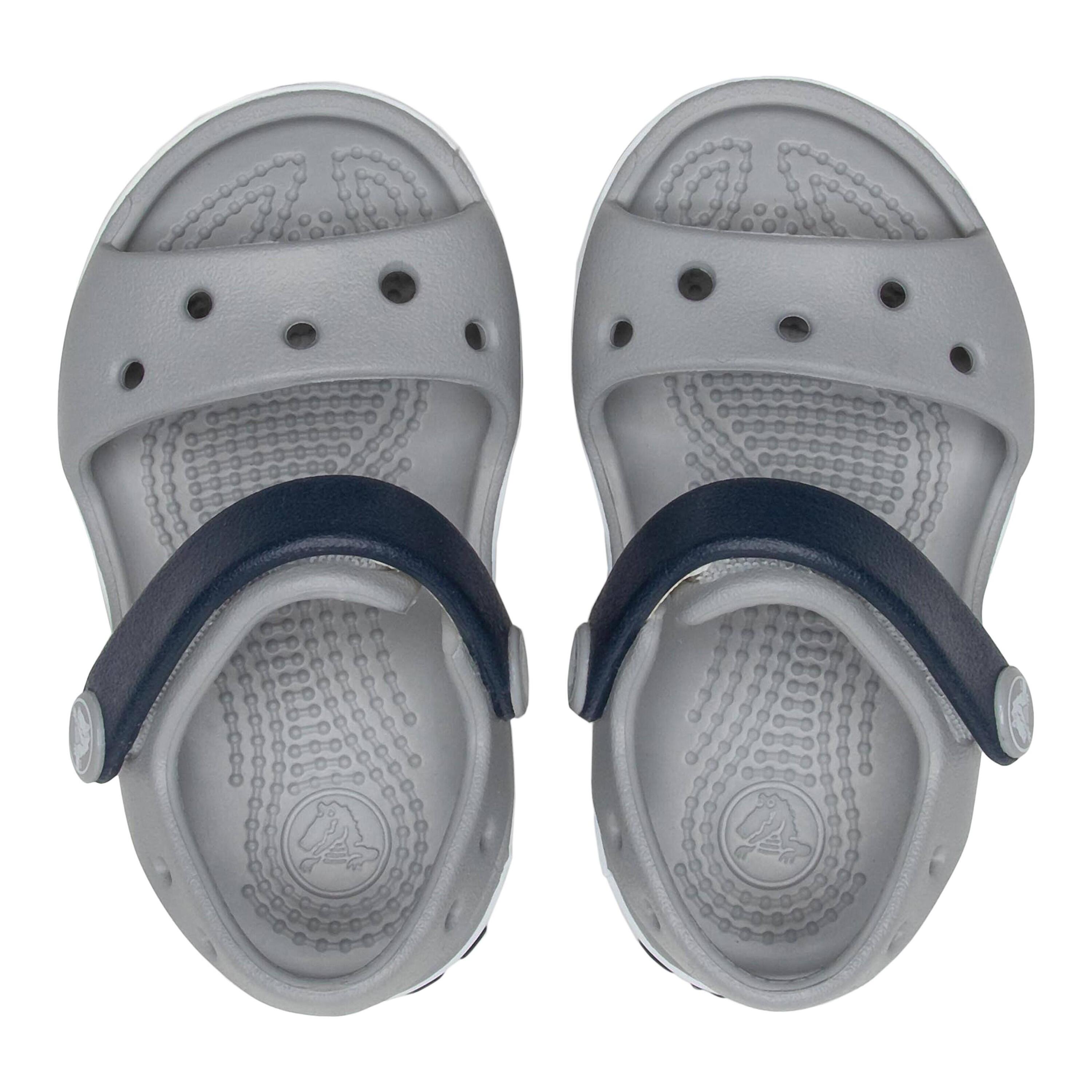 Sandalias Crocs Crosband para niños - gris, Croslite™ 4/7