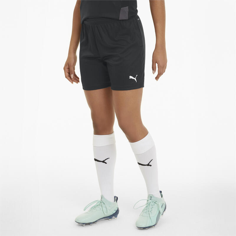 GOAL Gestrickte Fußballshorts Damen PUMA Black