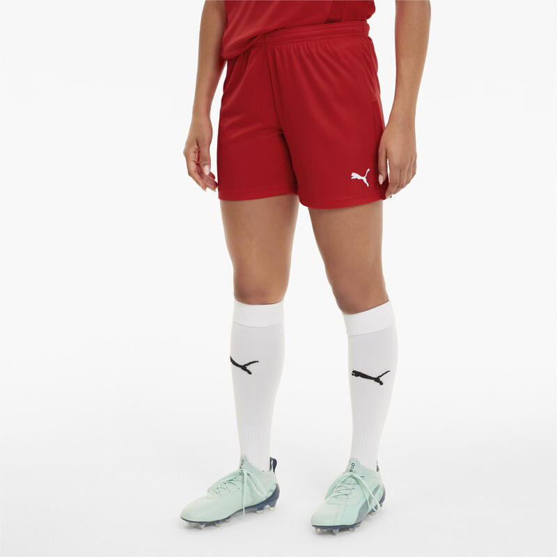 GOAL Gestrickte Fußballshorts Damen PUMA Red