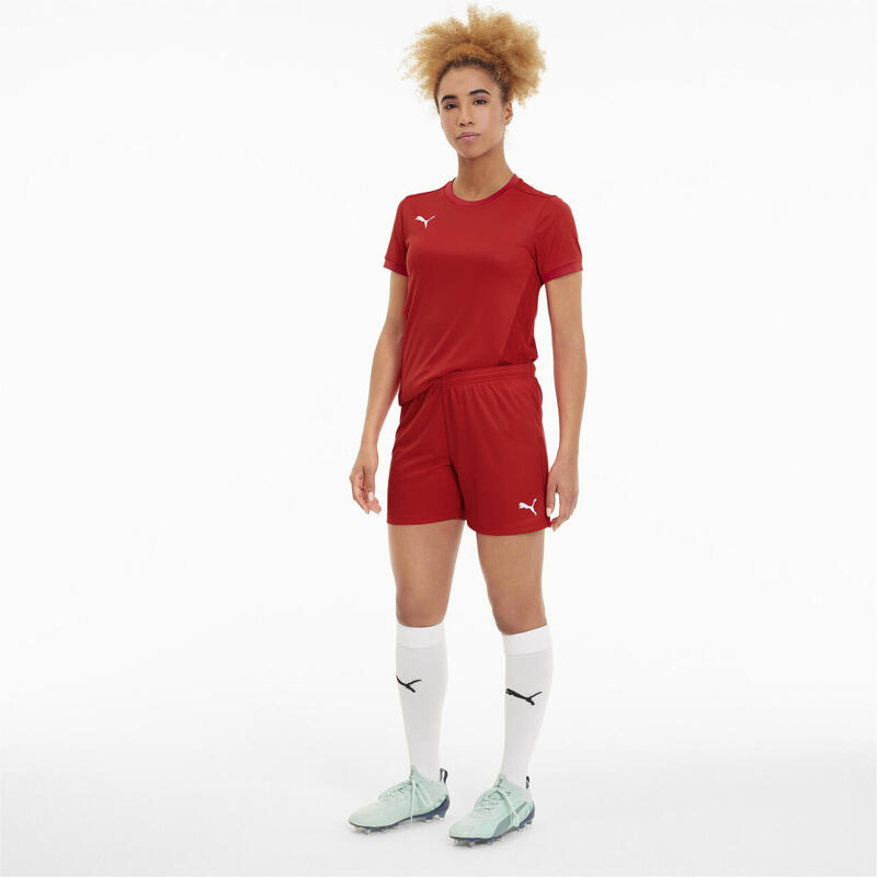 GOAL Gestrickte Fußballshorts Damen PUMA Red