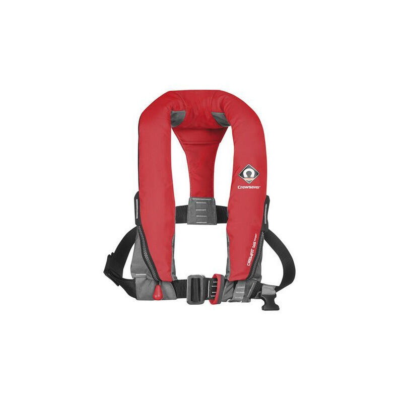 CREWFIT 165N SPORT MANUELLE WESTE MIT GURT - ROT - CREWSAVER -