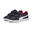 Zapatillas Niños Smash 3.0 Leather PUMA Navy White For All Time Red Blue