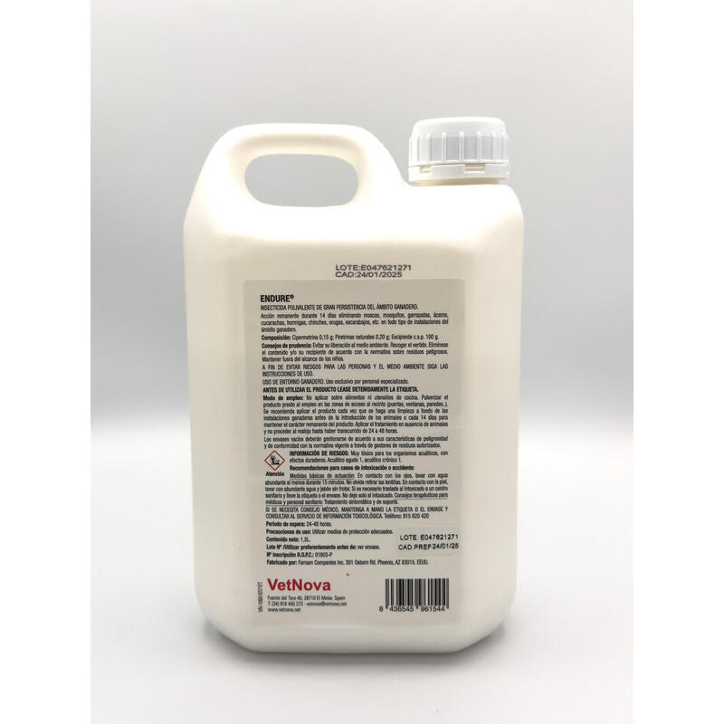 Insecticida polivalente ENDURE® 1,5l, líder en EE.UU.