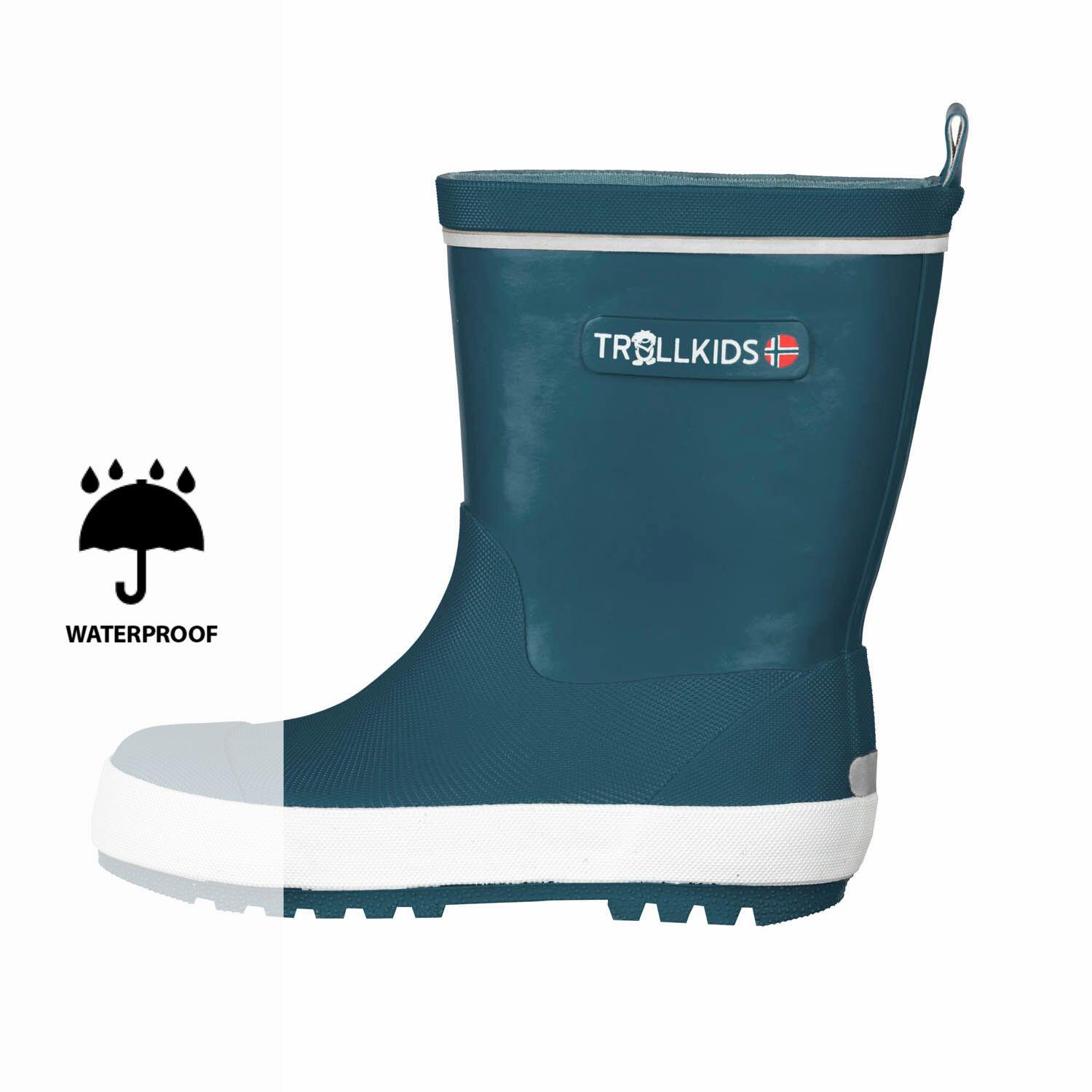 TROLLKIDS Kids Lysefjord Rubber Boots 5/5