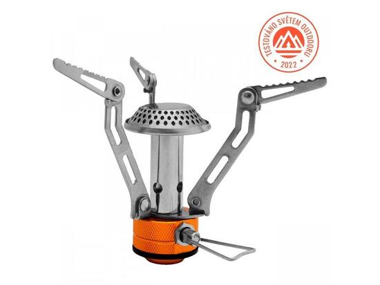 Réchaud de randonnée Yate Mountaineer pliable 4,2 kW compact 110 g 140 mm