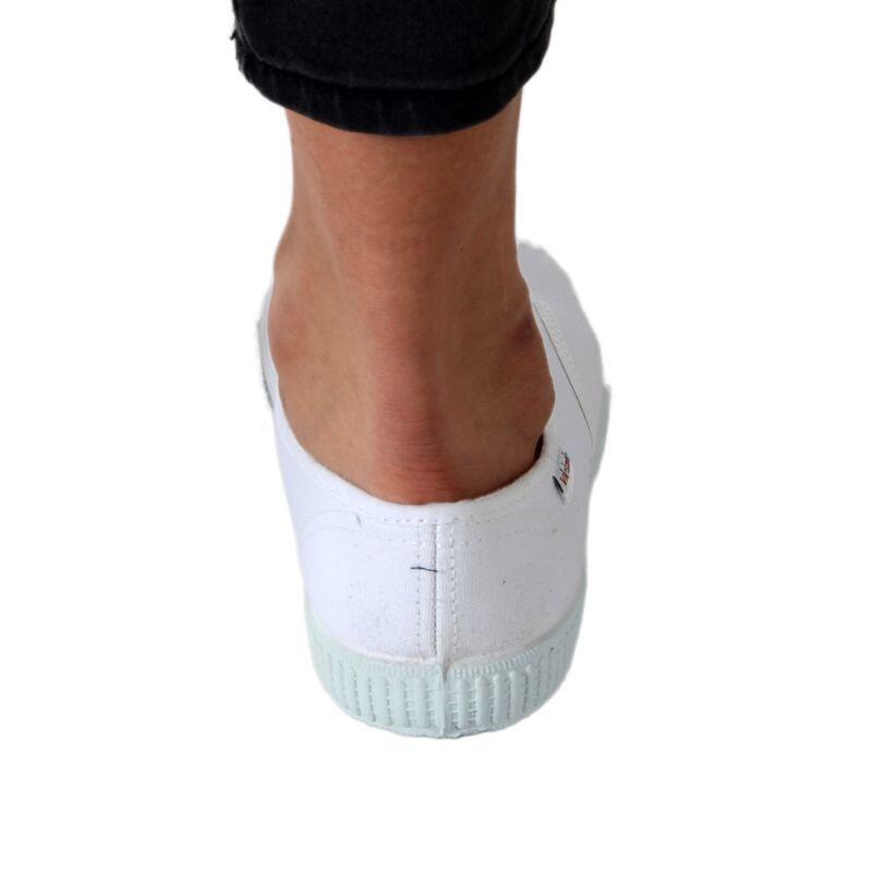Zapatillas Deportivas VICTORIA INGLESA LONA ECOLÓGICA Blanco 4/5