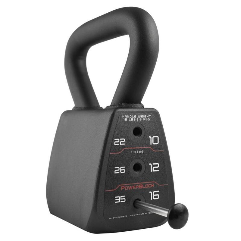 Verstelbare kettlebell  4 in 1 PBKB voor fitness en krachttraining