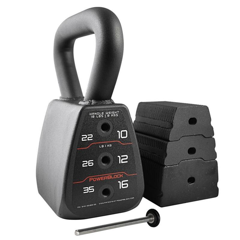Verstelbare kettlebell  4 in 1 PBKB voor fitness en krachttraining
