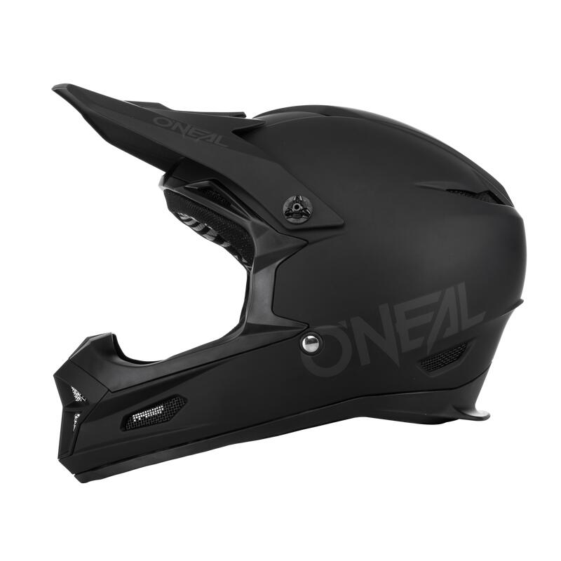 Casque de vélo homme FURY SOLID black noir