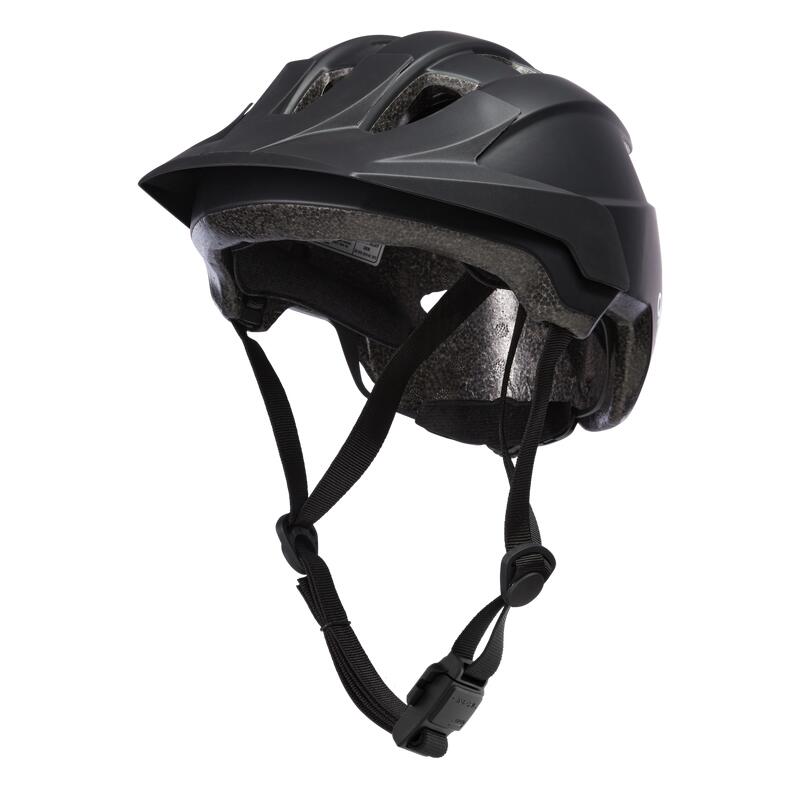 Kids Helme Open Face Unisex Black